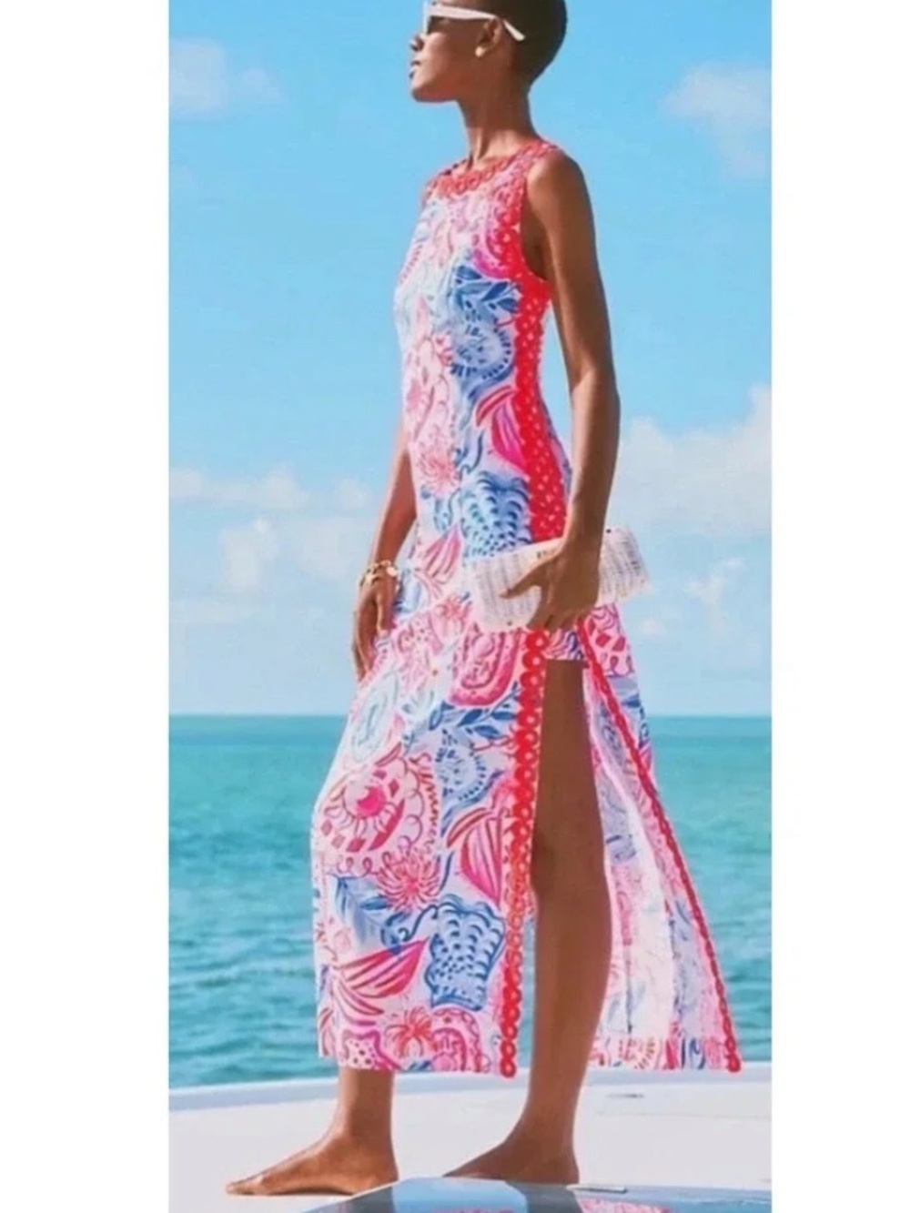 New with tags Lilly Pulitzer Sadie Maxi Romper. Sz4